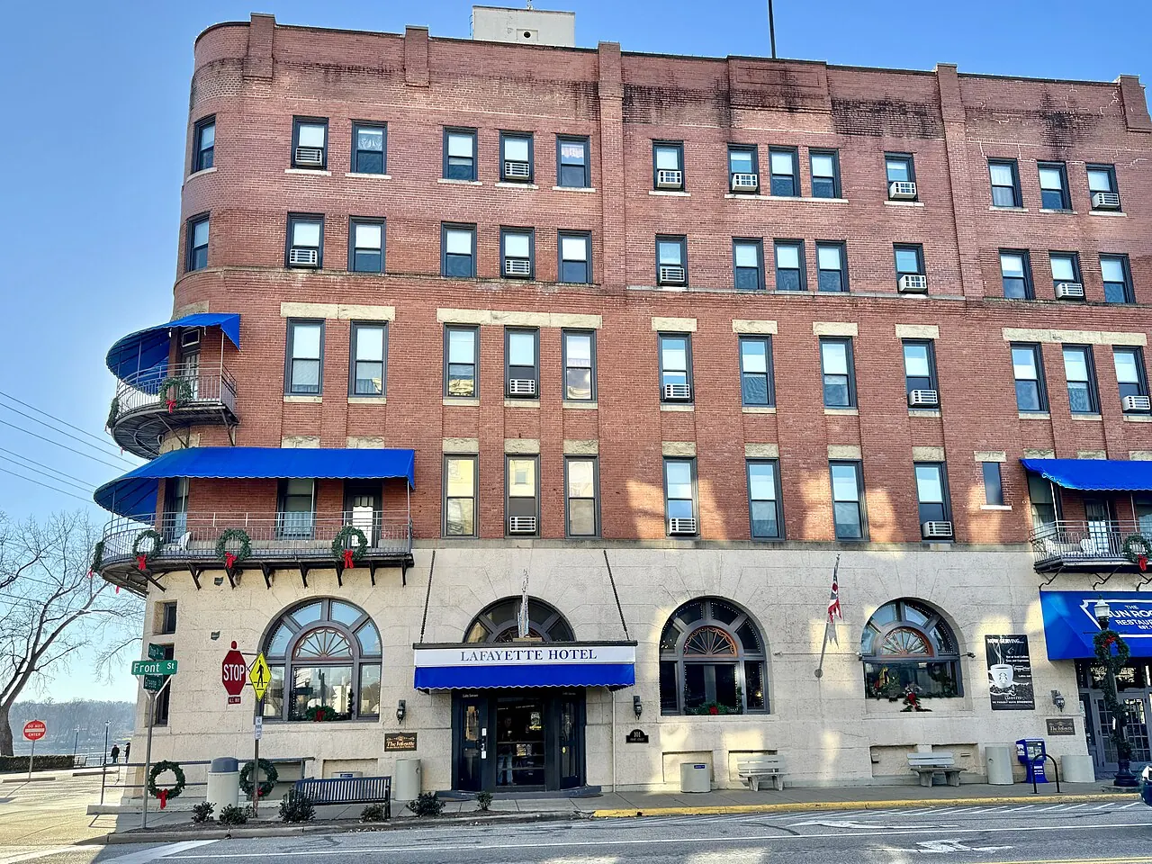 The Lafayette Hotel, Marietta: Lafayette Hotel, Front Street and Greene Street, Marietta, OH